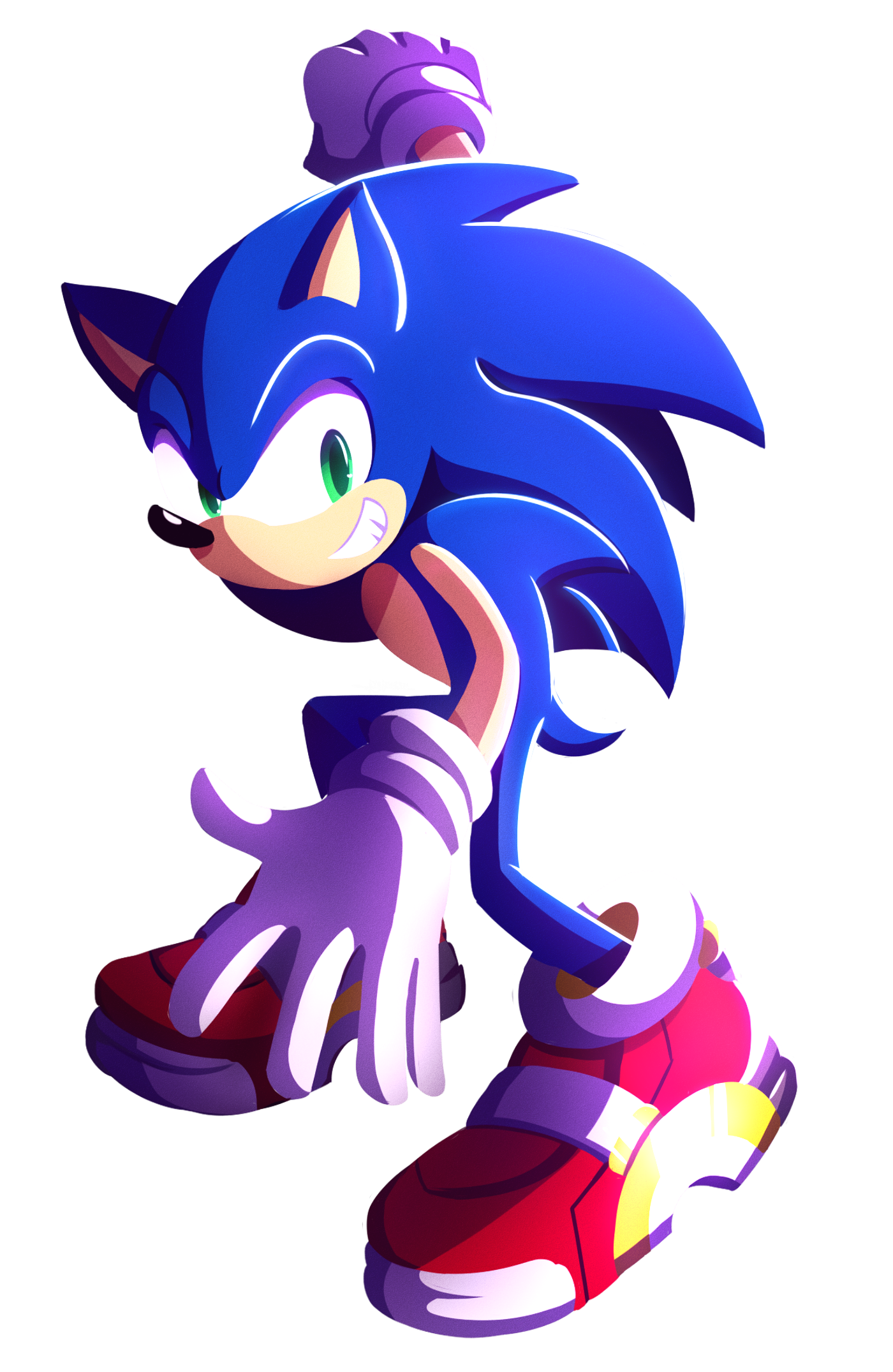 Movie Sonic in Adventure Style, Sonic Adventure Pose