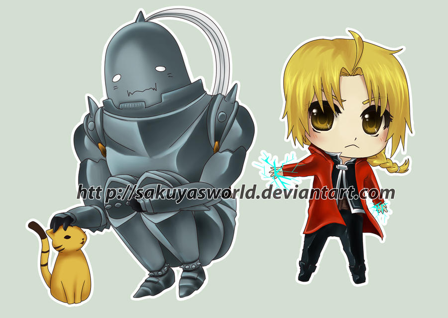 FMA- chibi keychain