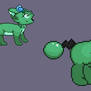 Commission: Emerald Normal Sprite