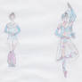 Magical Girl outfit: Blue ballet girls