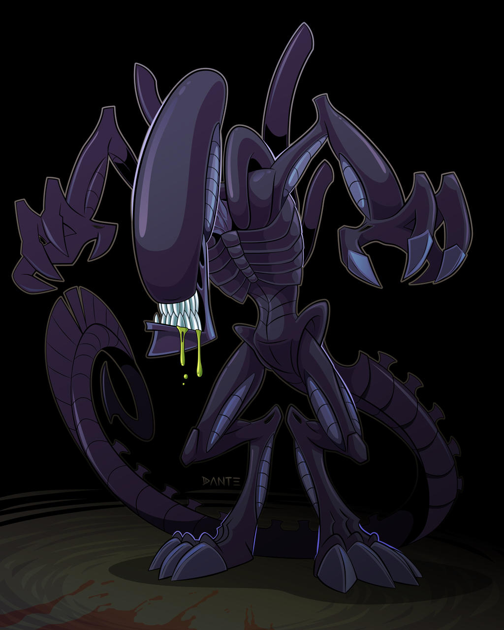 Alienoid Deviantart Alien - fanart by SorprenDante on DeviantArt