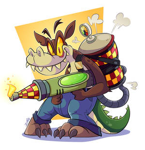 Dingodile - fanart