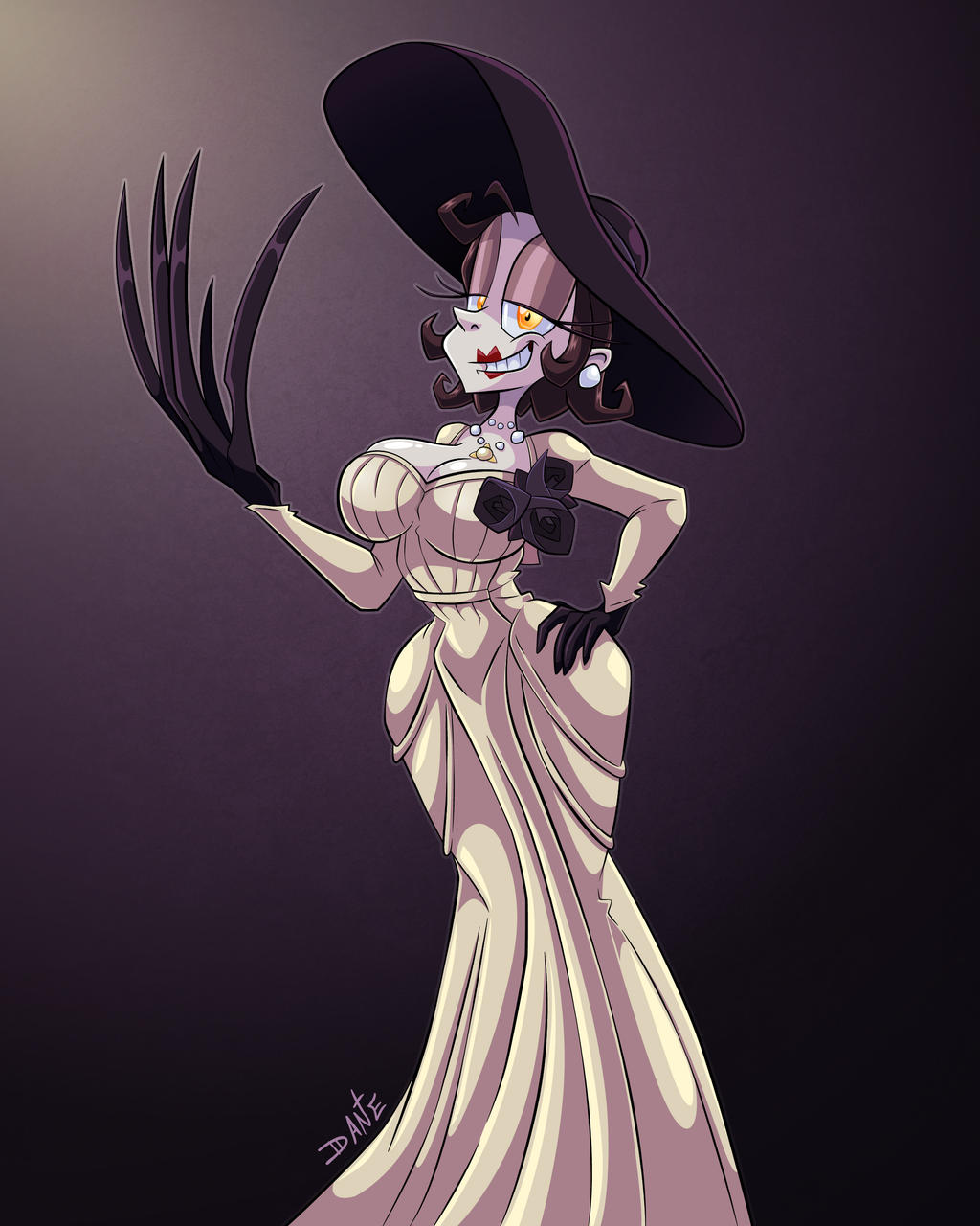 Lady Dimitrescu Fanart By SorprenDante On DeviantArt lady-dimitrescu-fanart-by-sorprendante-on-deviantart