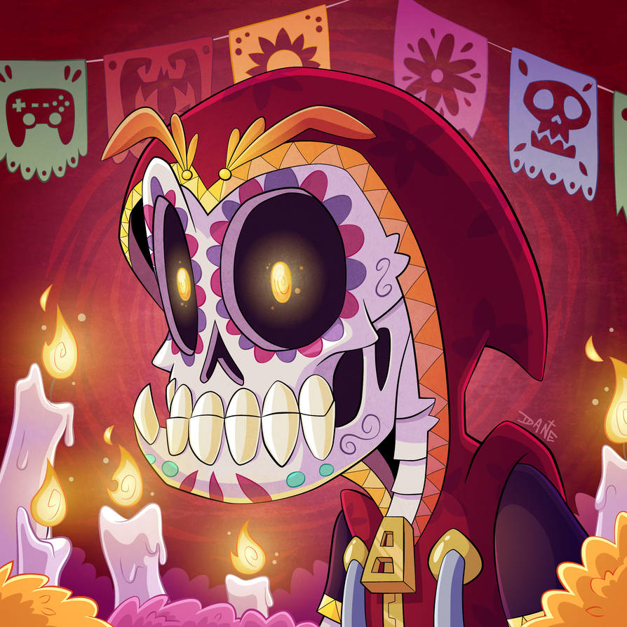 Dia de los Muertos Skin by SorprenDante on DeviantArt