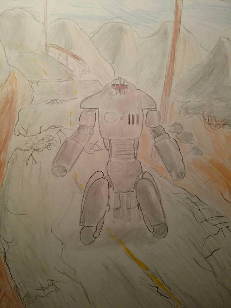 Fallout Sentry Bot by Vaultron on DeviantArt