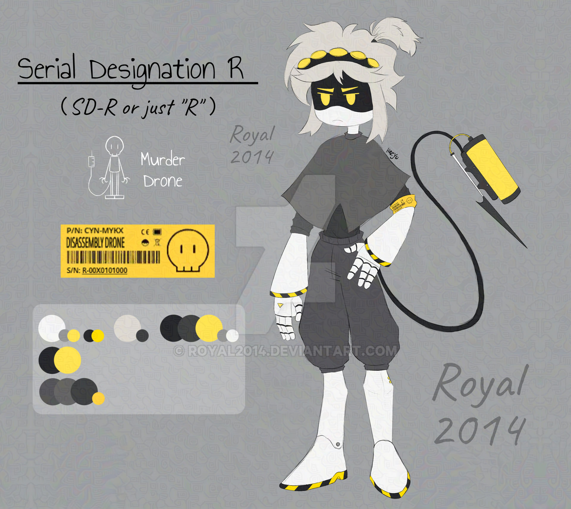Serial Designation R - REF SHEET 2024 by Royal2014 on DeviantArt