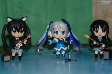 Nendoroid - Azusa, Miku and Mio