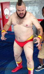 Hilariously Scary Zangief Cosplay