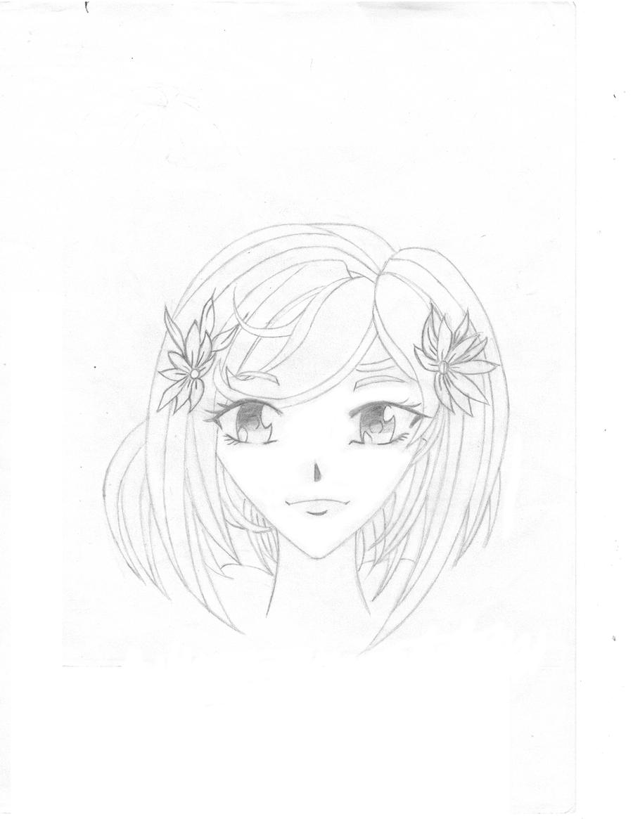 Manga Girl - Front View