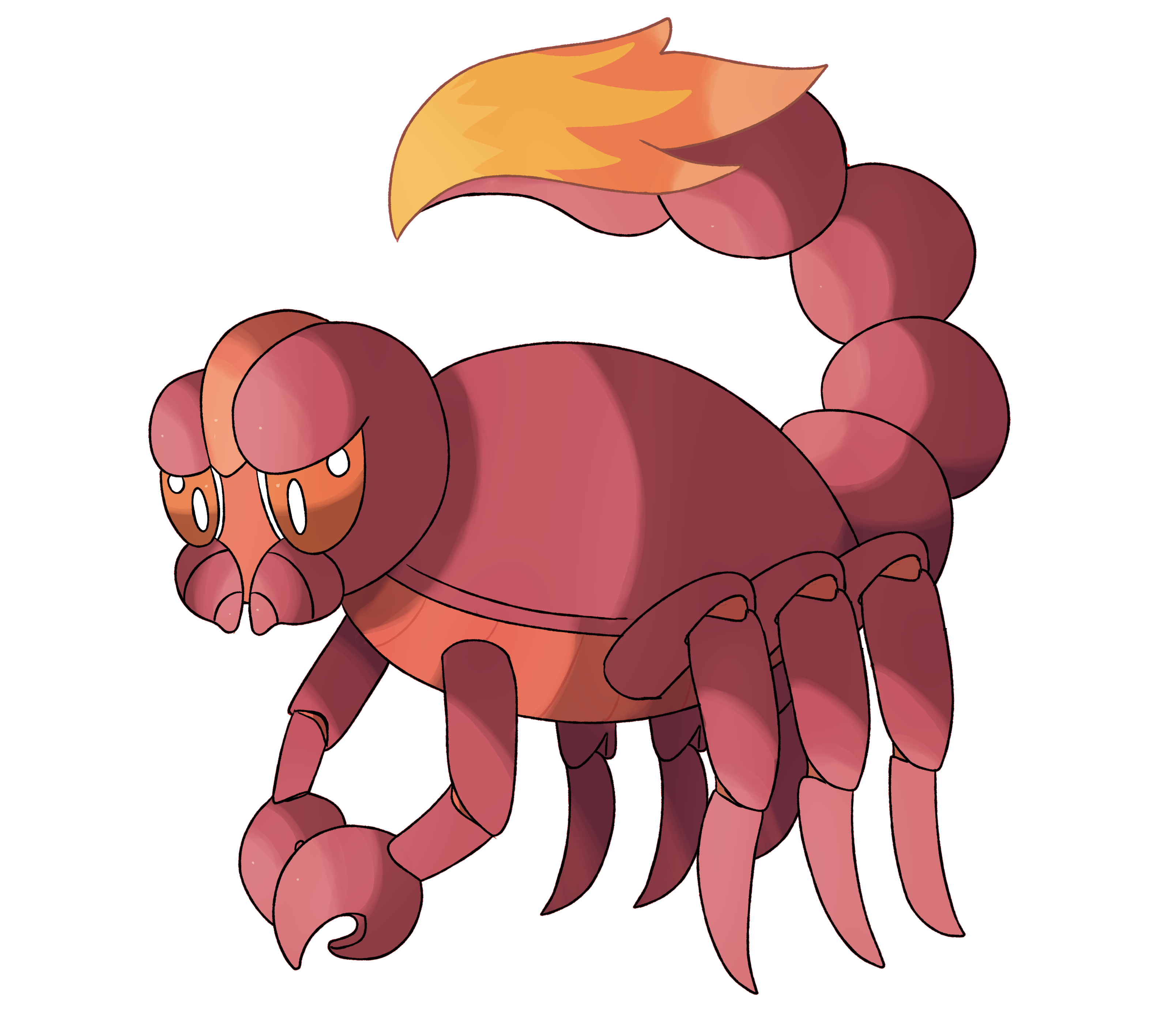 Pedipyre, The Burning Sting Fakemon by iMacks on DeviantArt