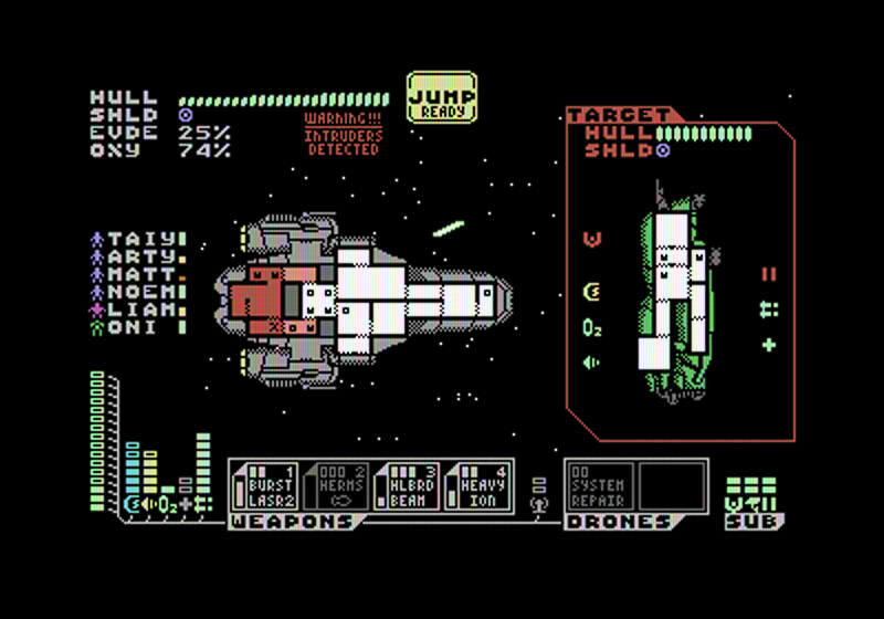 FTL C64 Demake