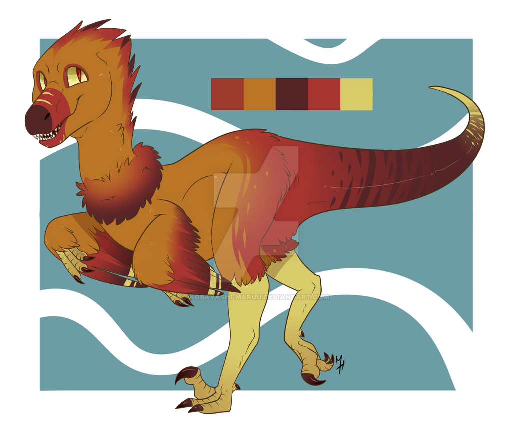 Pyroraptor Adopt by Kobayashi-Maruu on DeviantArt