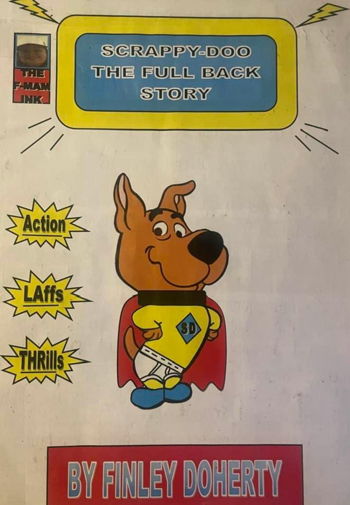 Scrappy-doo the full backstory comic poster by TheFManInk on DeviantArt