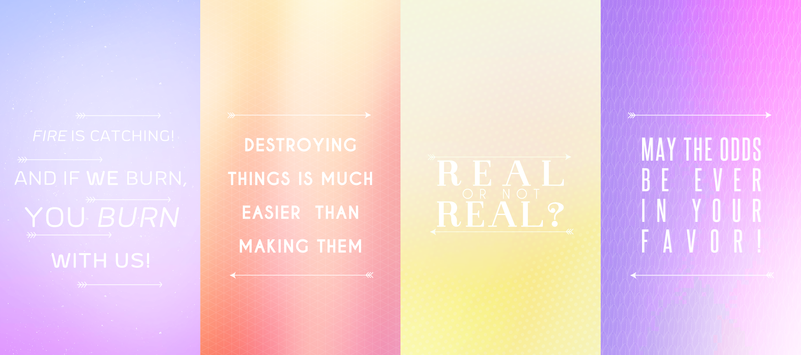 THE HUNGER GAMES TRILOGY QUOTES/PHONE WALLPAPERS by tvm-resources on  DeviantArt