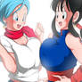 Bulma and Chichi Potara Fusion 1