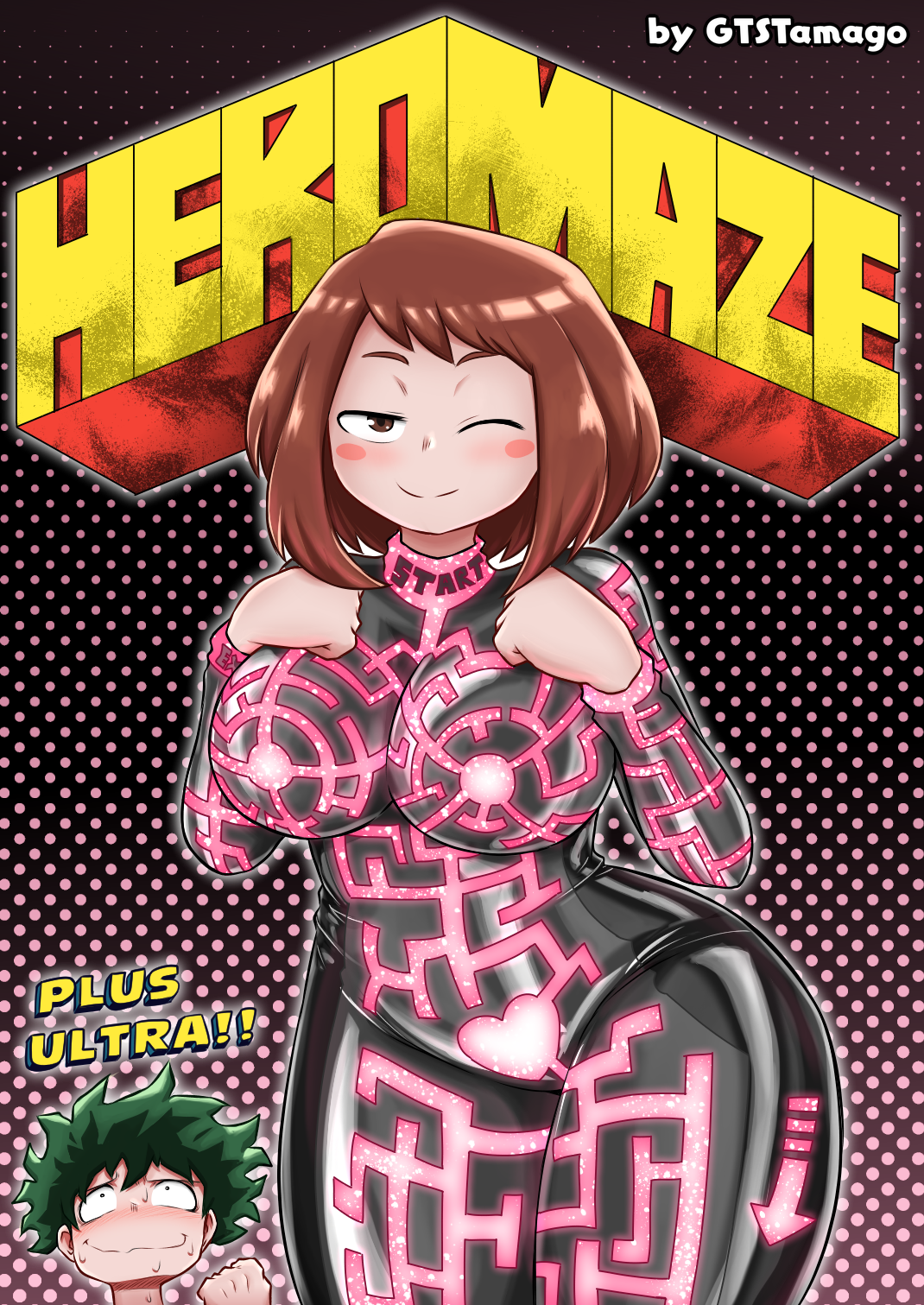 Giantess Uraraka (Hero Maze) by GTSTamago on DeviantArt