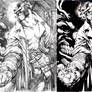 hellboy pencils and inks
