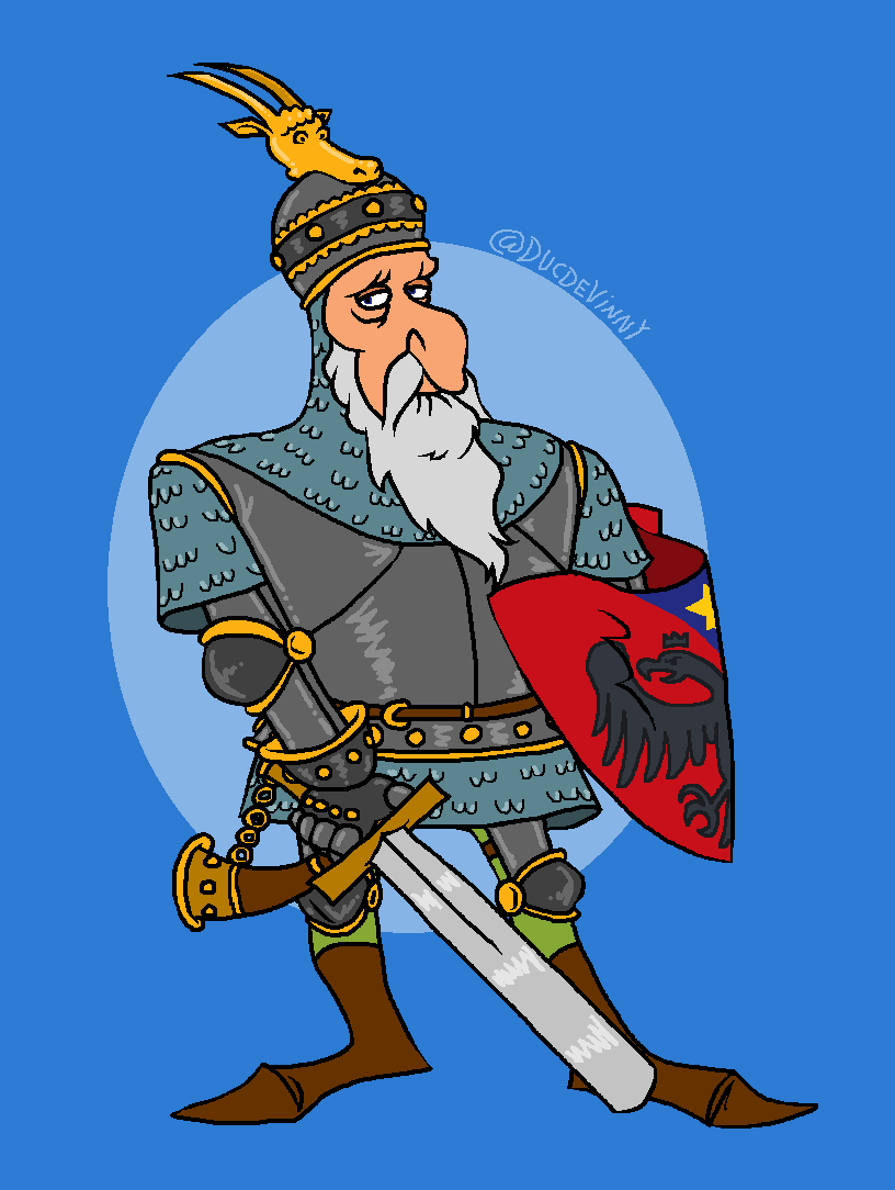 Scanderberg Skanderbeg of Albania by ViniSalesi on DeviantArt