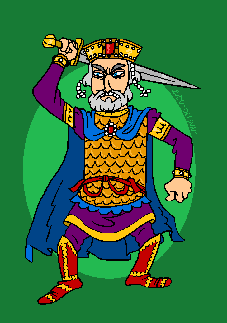 Basil II Bulgaroktonos by ViniSalesi on DeviantArt