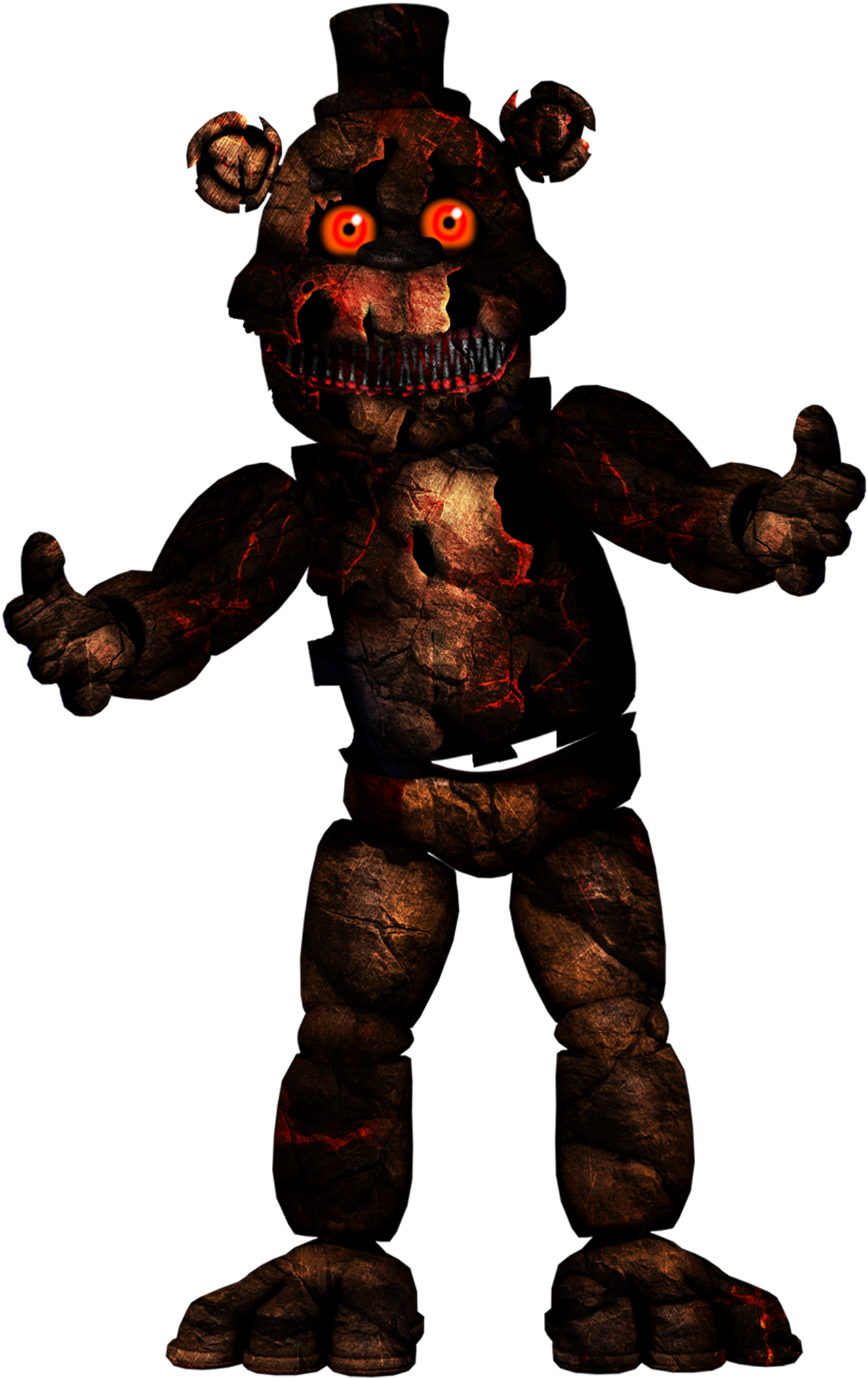 Contorted Freddy Twisted Classic Freddy by FoxyLISOfficial on DeviantArt
