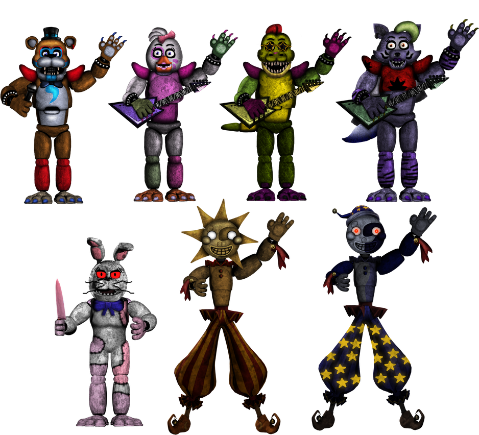 2D FNaF Sister Location [part 1] by FoxyLISOfficial on DeviantArt