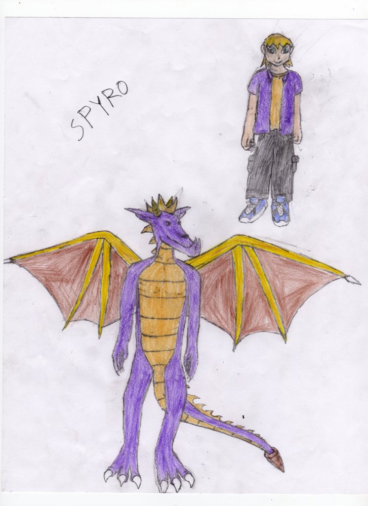 Spyro in ADJL style