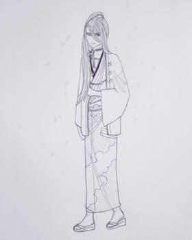 Inktober 2018, day 20 - Hachisuka Kotetsu