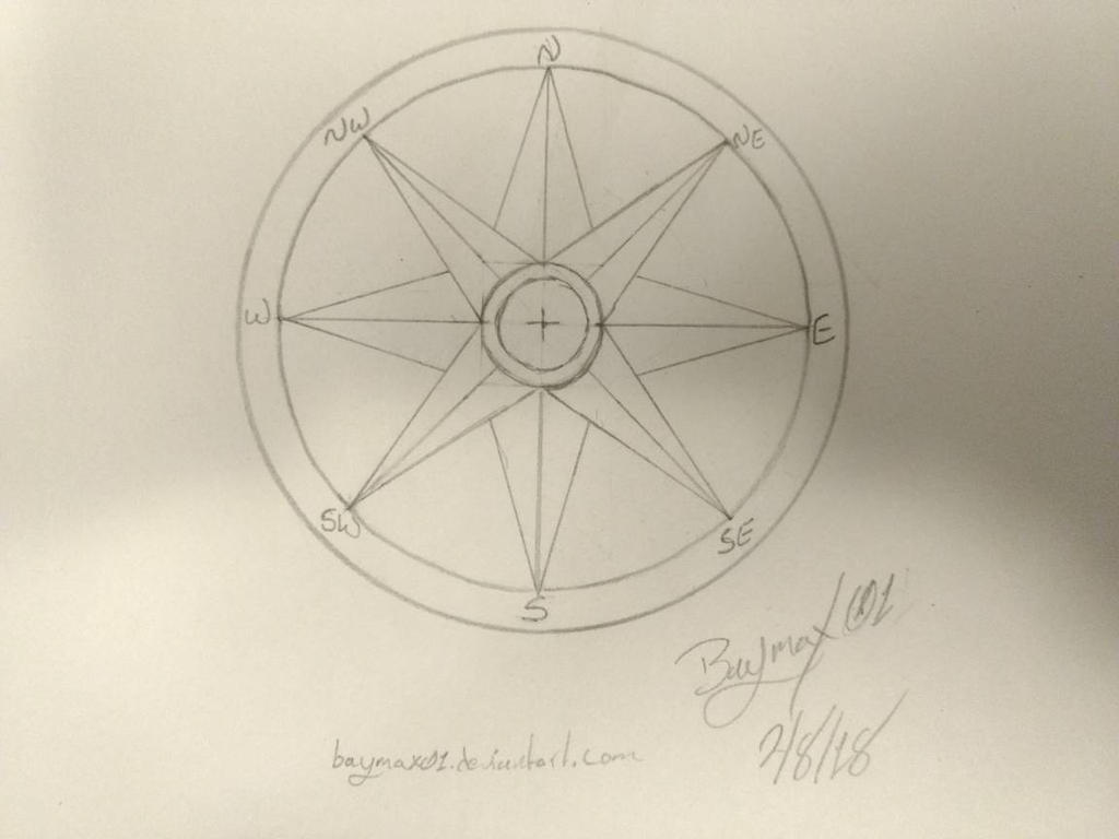 Compass Rose by Baymax01 on DeviantArt