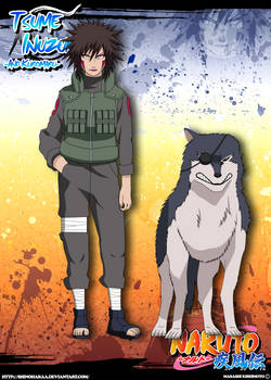 Tsume Inuzuka and Kuromaru