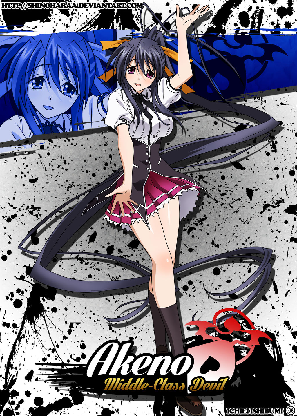 Deviantart Akeno Akeno Himejima by Shinoharaa on DeviantArt