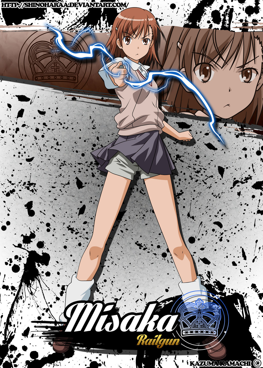 Misaka Raffles Misaka Mikoto by Shinoharaa on DeviantArt