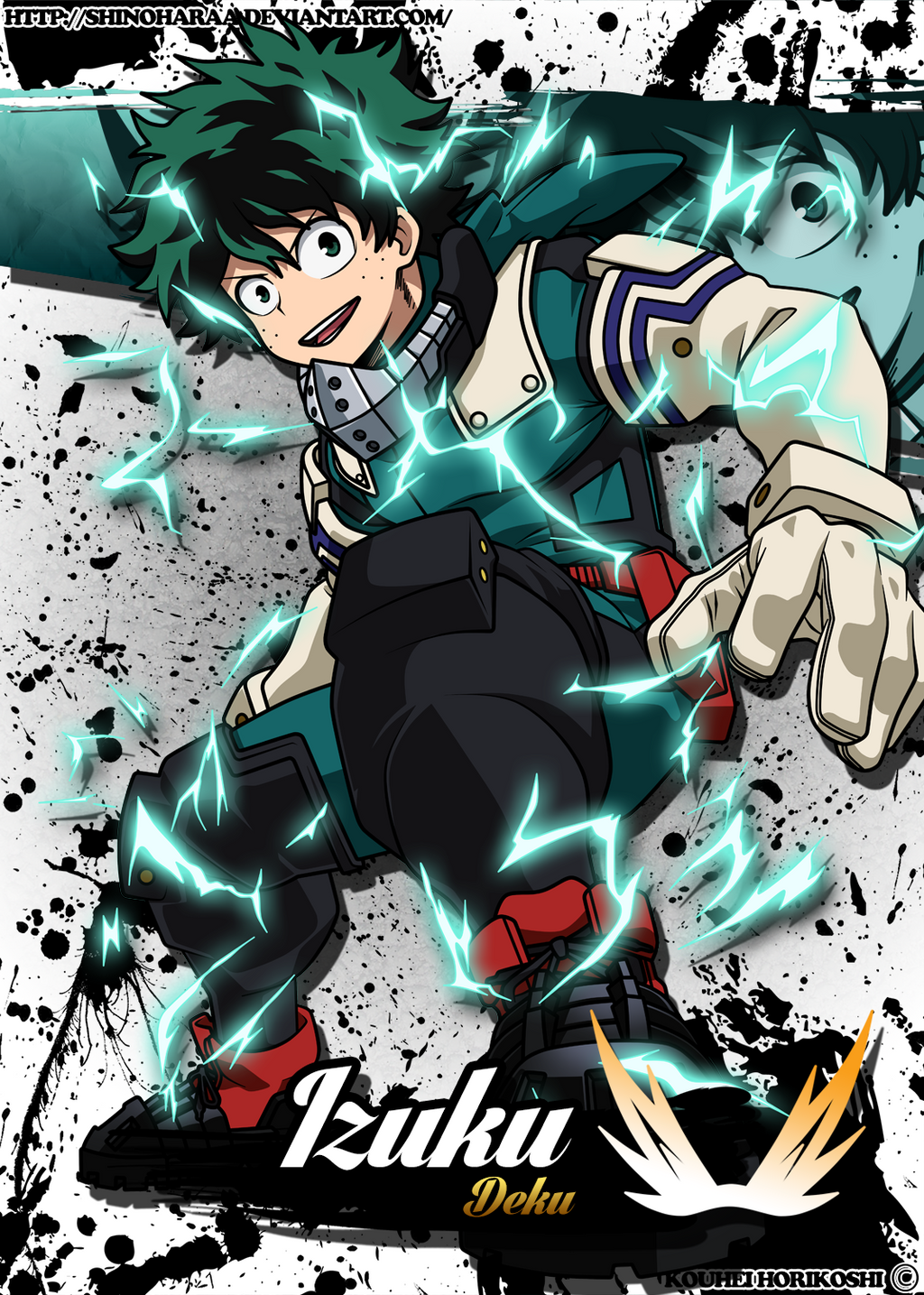 Izuku Midoriya Shoot Style By Shinoharaa On Deviantart