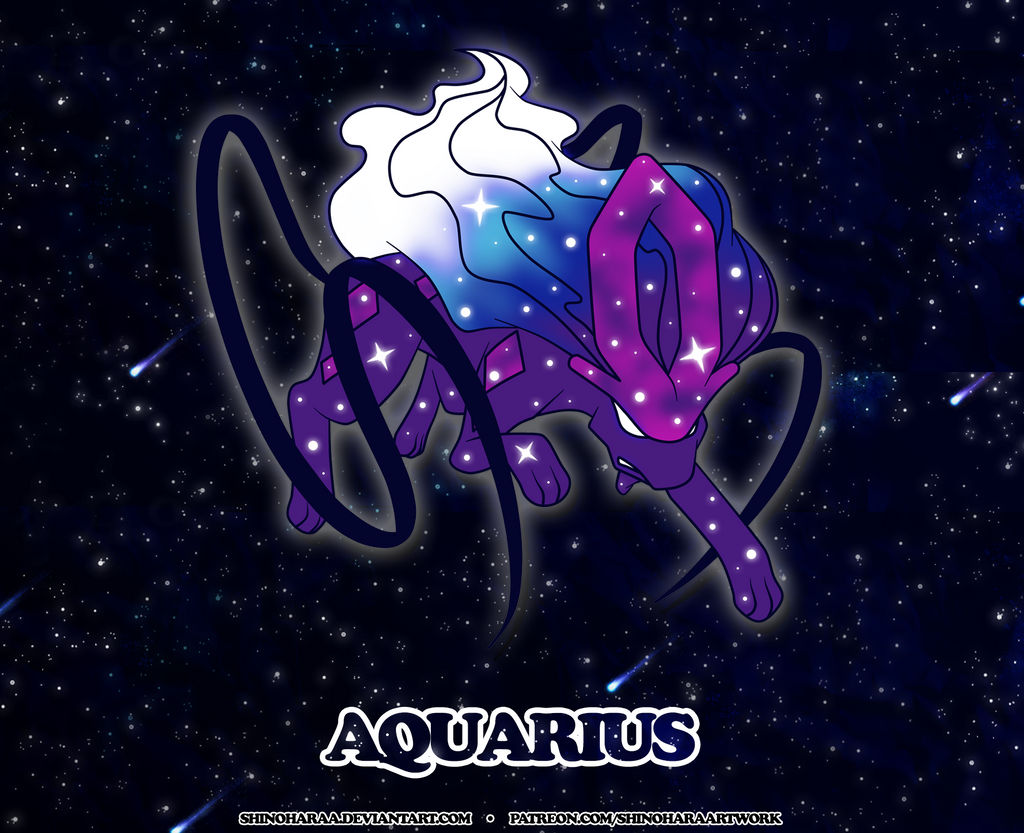 Aquarius Constellation - Suicune by Shinoharaa on DeviantArt