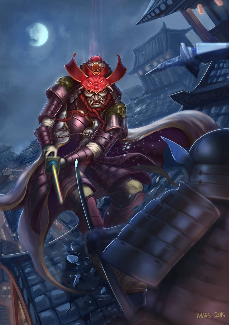 Artjam samurai step 7 by MarsFoong Artjam samurai step 7 by MarsFoong