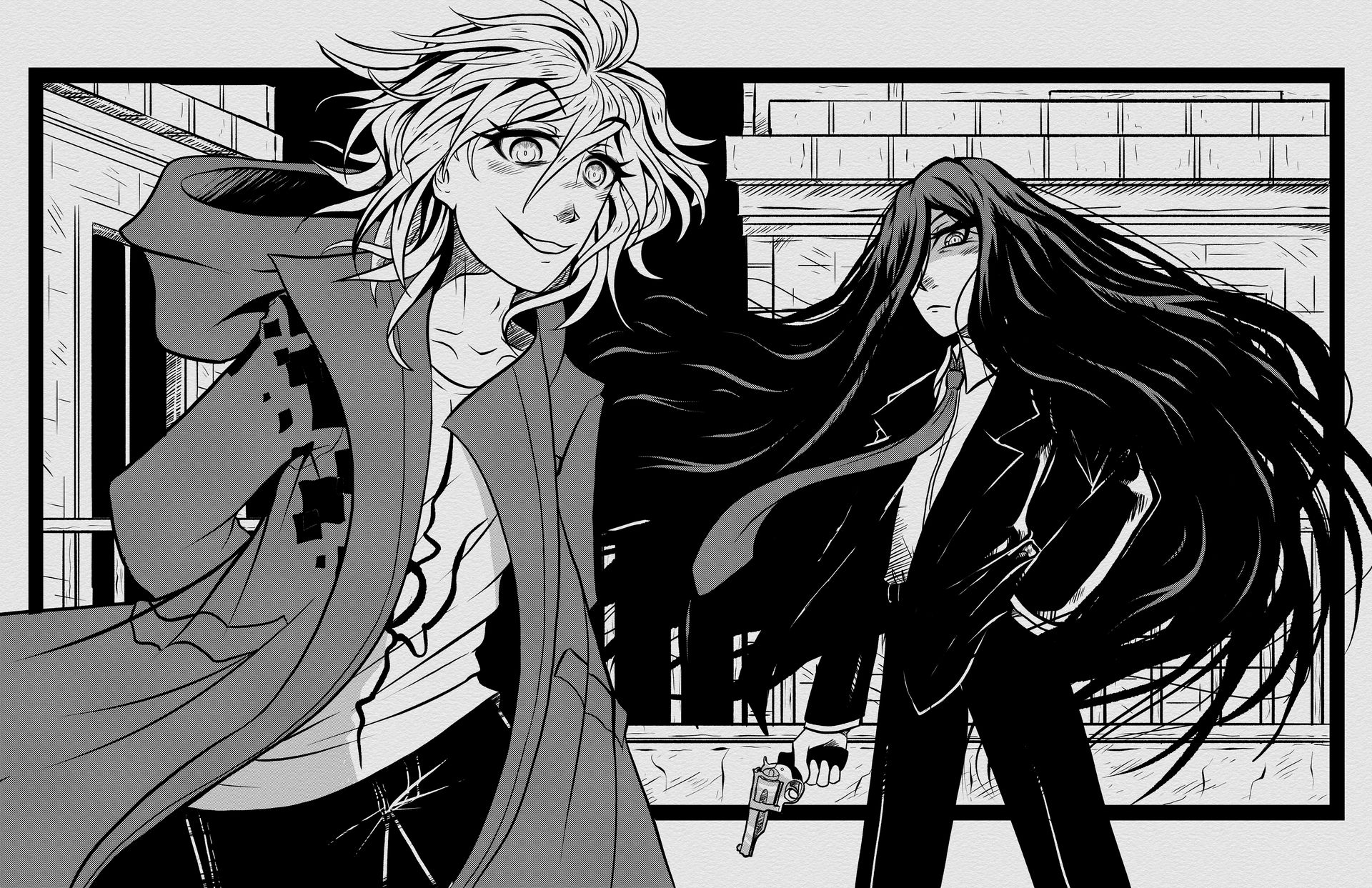Nagito And Izuru By Horodragon On Deviantart Nagito And Izuru By Horodragon On Deviantart