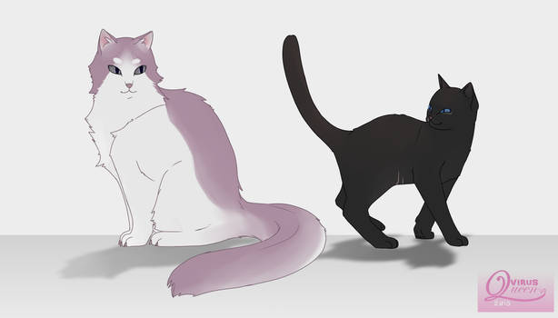 Poisonlily and Shadowpaw