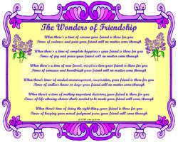 The Wonders of Friendship