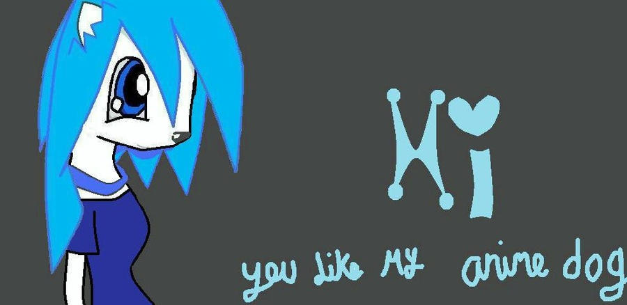 Anime Dog Person By Pikachugamez On Deviantart