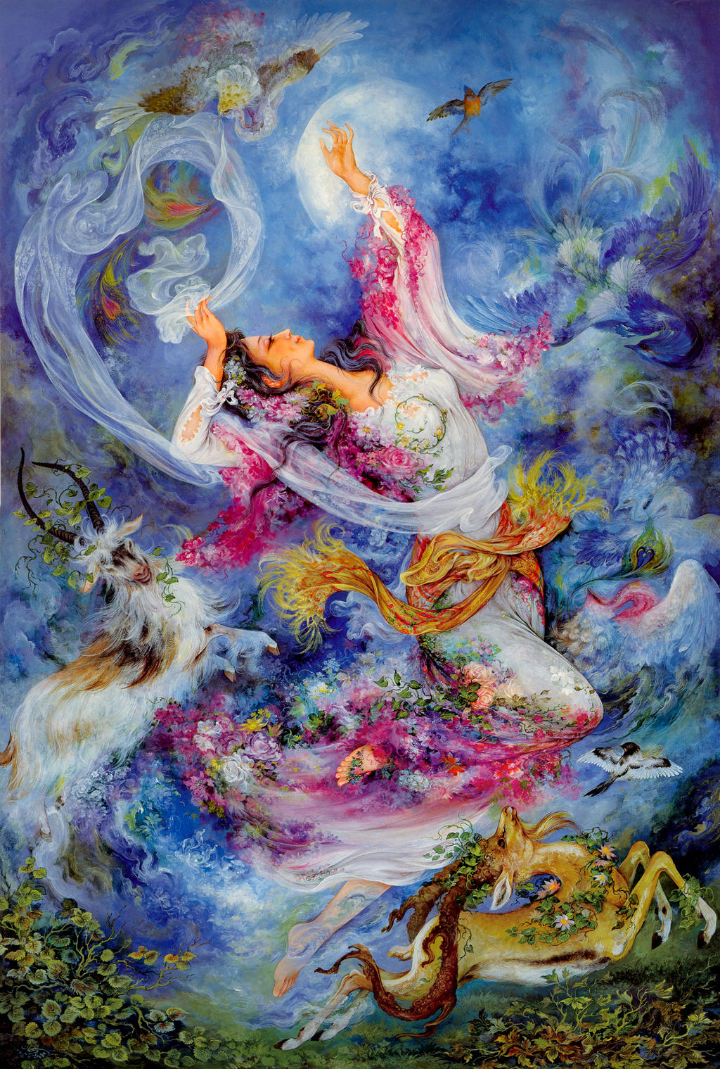 Morning Blossom - Mahmoud Farshchian