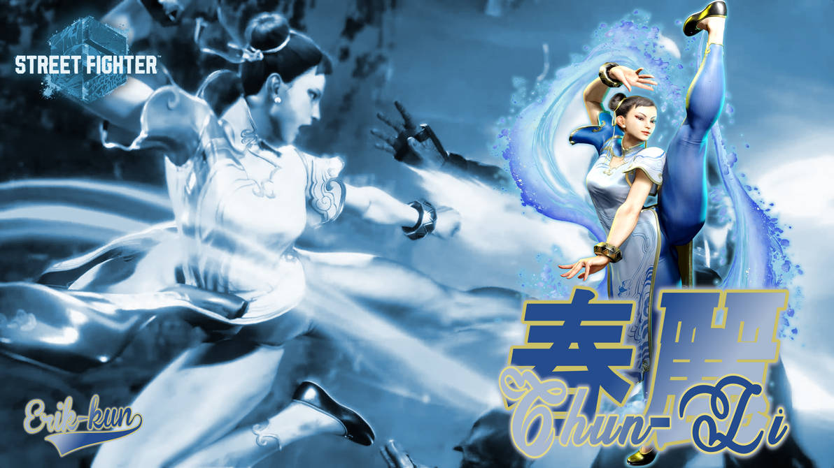 Chun Li R6 Card Bakground R6 Street Fighter 6 Wallpaper - Chun-Li by Erik-kun85 on DeviantArt