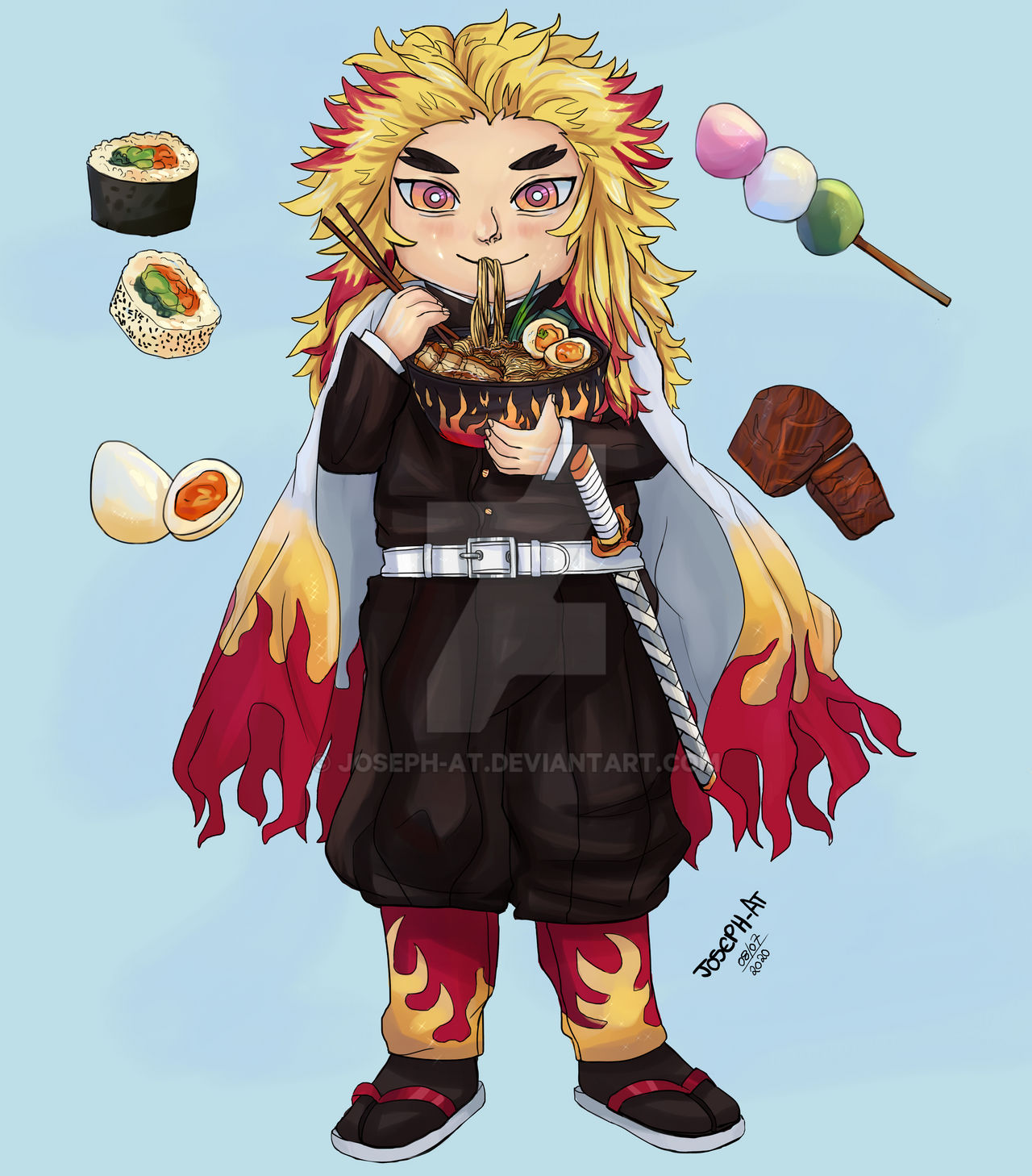 Rengoku Fanart Semi Chibi By Joseph At On Deviantart Rengoku Fanart Semi Chibi By Joseph At On Deviantart