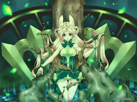 Sweet Green Dryad