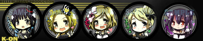 K-On buttons