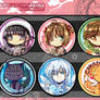 CardCaptor Sakura Button Set