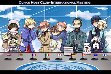 Ouran meets hetalia