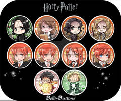 Harry Potter Button set