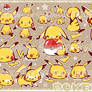 Pikachu Madness stickers