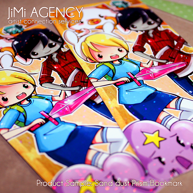 JiMi Product Sample: Prism Bookmarks Sand Dust