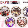 Tokyo Ghoul Button set