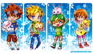 Digimon Bookmarks